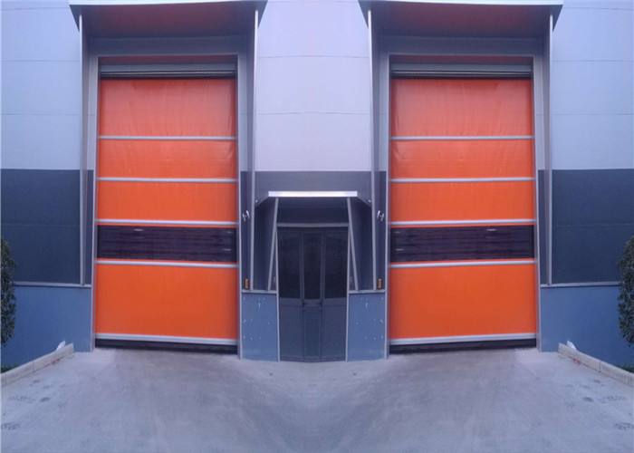 垃圾場隔臭快速卷簾門