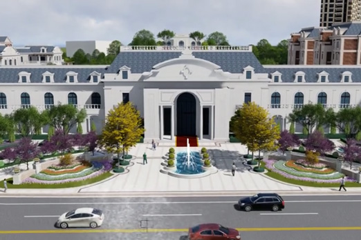 信陽泰合·琨御府景觀展示（白天）視頻