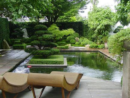 私家花園設計實景圖2